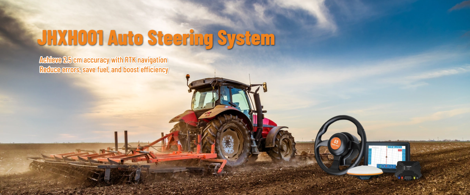 Auto Steering System for Precision Farming