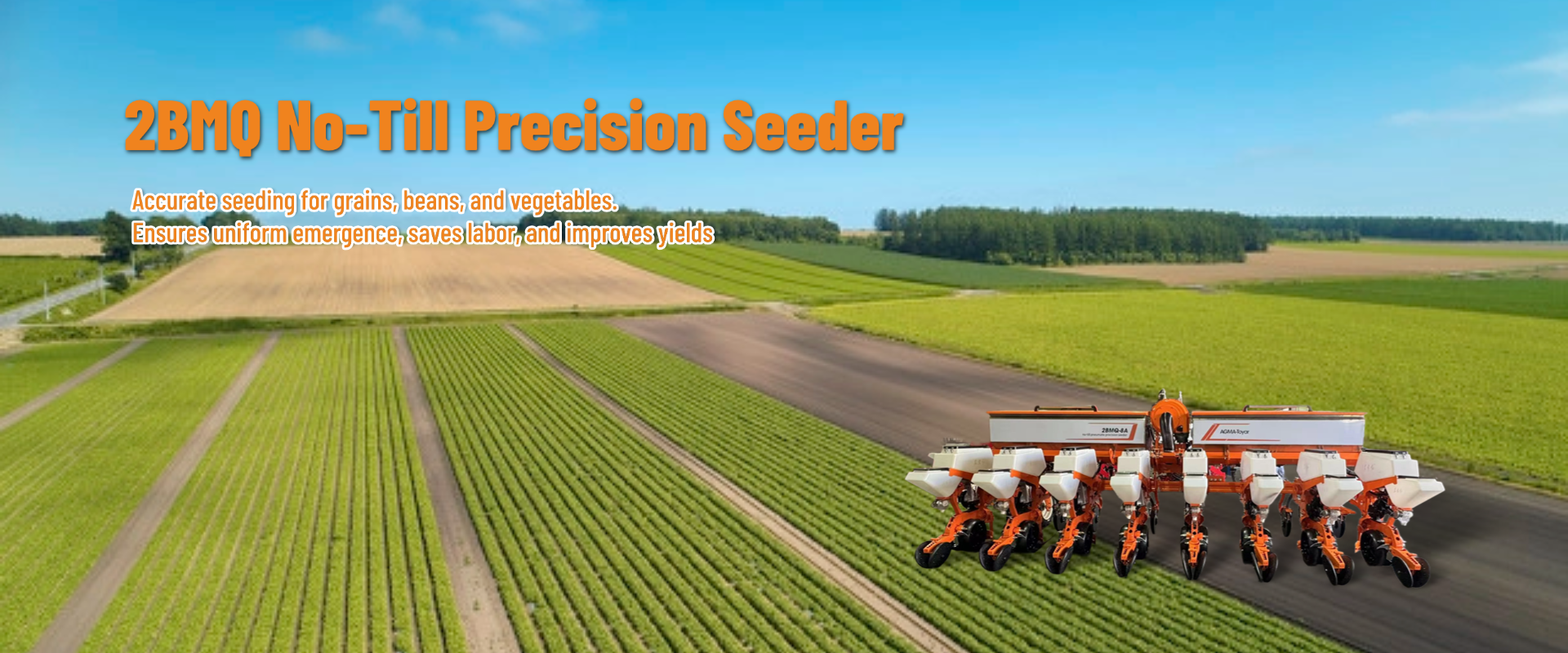 2BMQ No-Till Precision Seeder