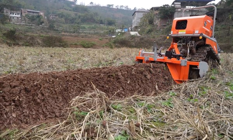 G25 24HP diesel engine for tracked tiller, powerful orchard cultivator